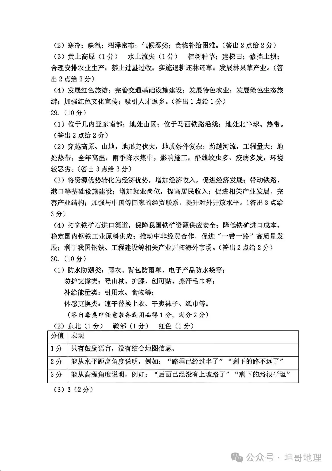 2026年福建福州八年级质量抽测地理试卷 第10张