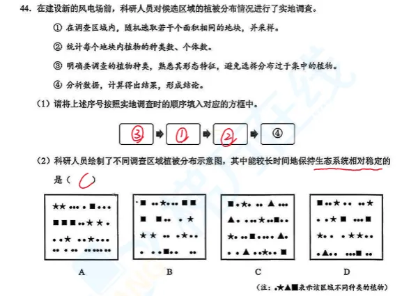 【独家解析】26黄浦初三二模跨学科试卷+答案解析 | 难度中等! 第10张 【独家解析】26黄浦初三二模跨学科试卷+答案解析 | 难度中等! 第10张
