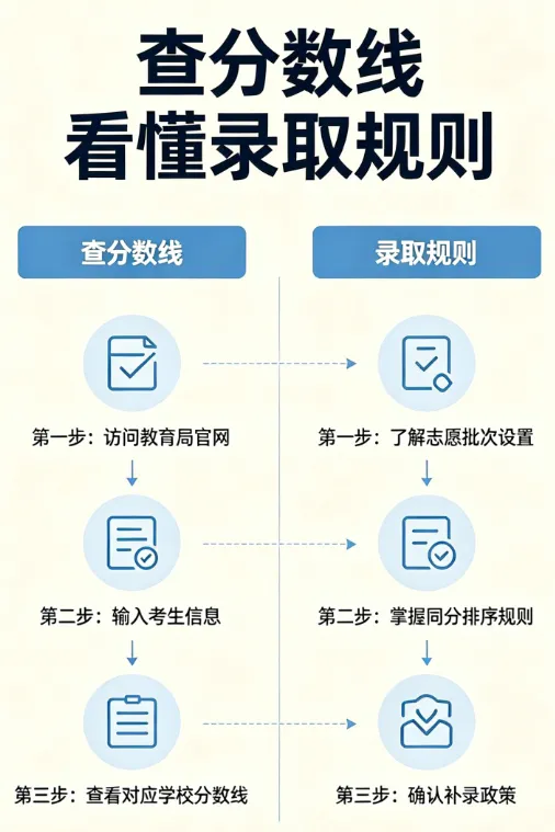 中考结束如何填志愿?估分查线 + 冲稳保择校全教学 第4张