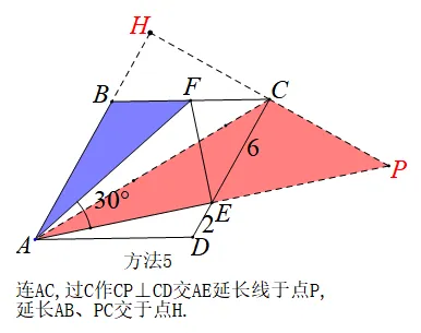 中考热点:菱形夹半角模型研究(2)相似+勾股 第3张