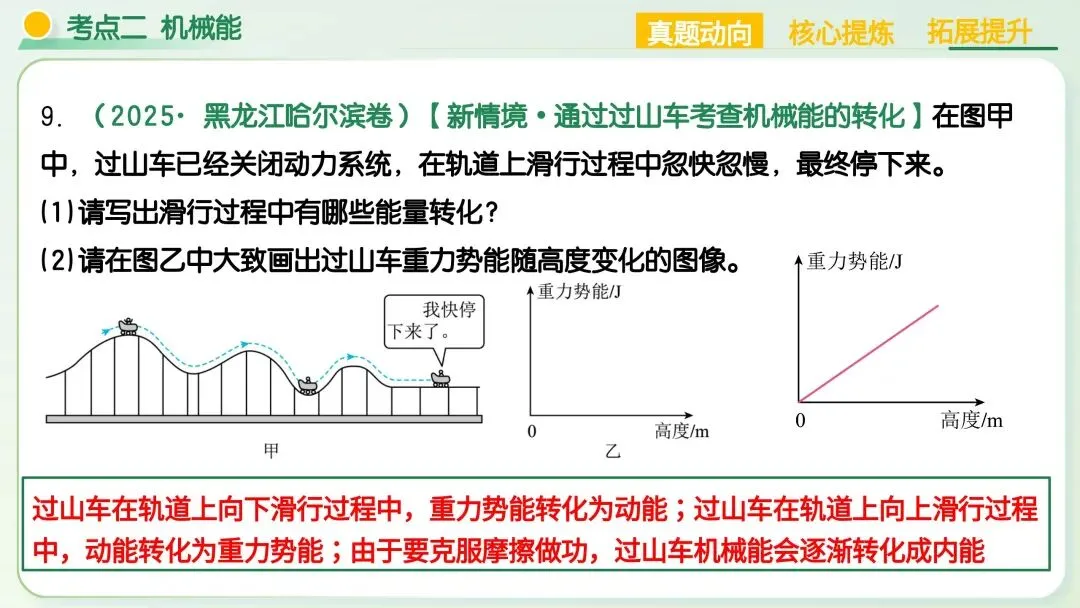 中考物理必考!机械能+简单机械满分解题技巧,吃透稳拿高分 第29张