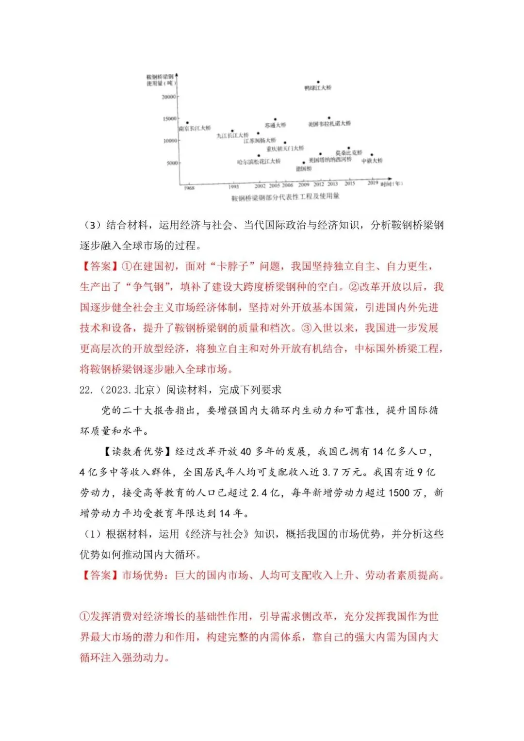 高考政治|全七册高考真题主观题集萃(2023-2025) 第46张