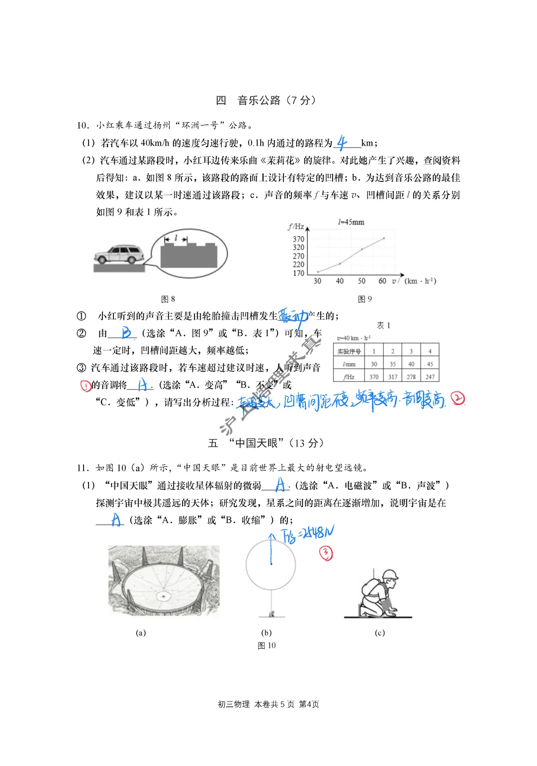 中考物理二模 | 2026年上海市虹口区九年级物理二模 第4张