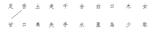 小学一年级语文下册易错真题汇总 第3张