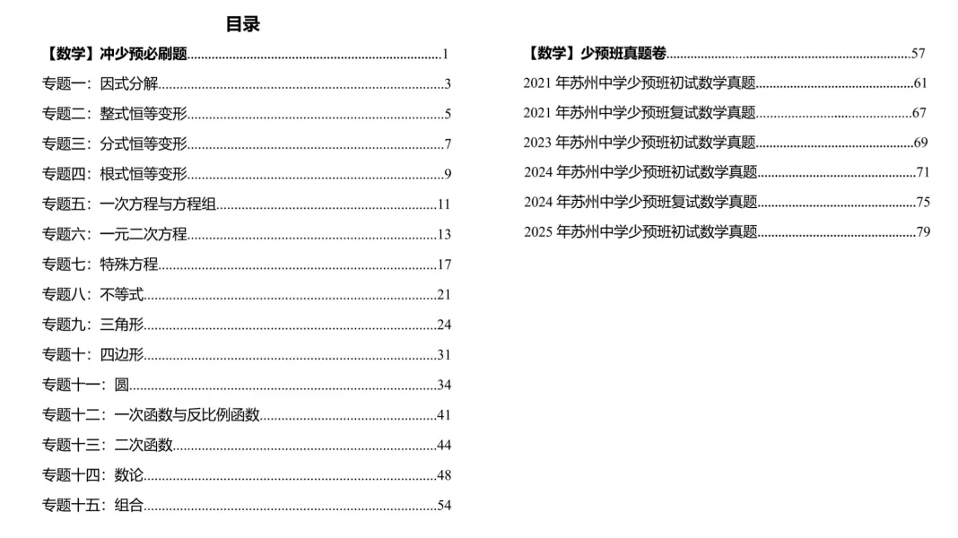 2026《冲少预必刷题》免费领!历年真题&23个专题一网打尽! 第5张