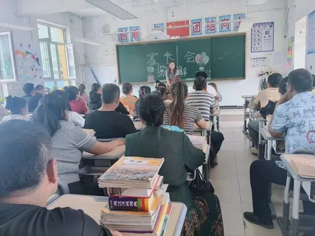凝心聚力·冲刺中考|库车市墩阔坦镇中学中考冲刺家长会圆满落幕 第50张