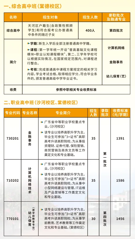 中考|2025年广州热门中职学校汇总,广州热门职中排名. 第21张