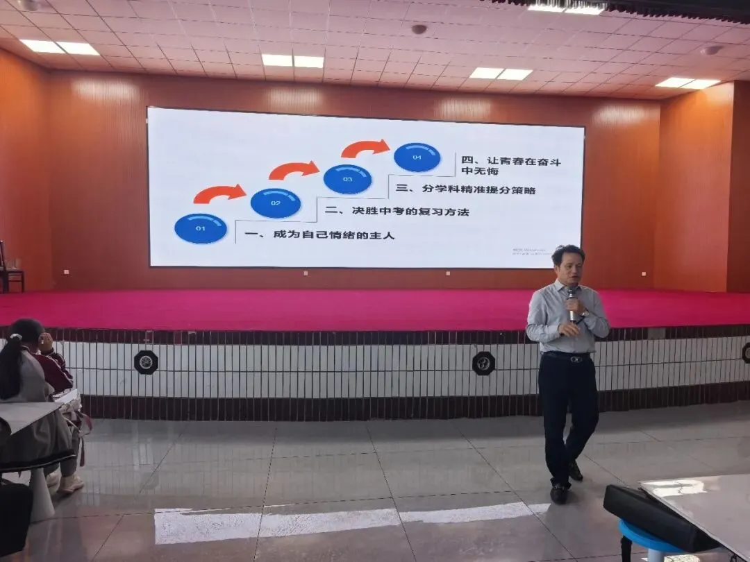 燃动青春 决胜中考——魅力教育集团总校长曾军良中考励志报告会在世恩中学圆满举行 第8张