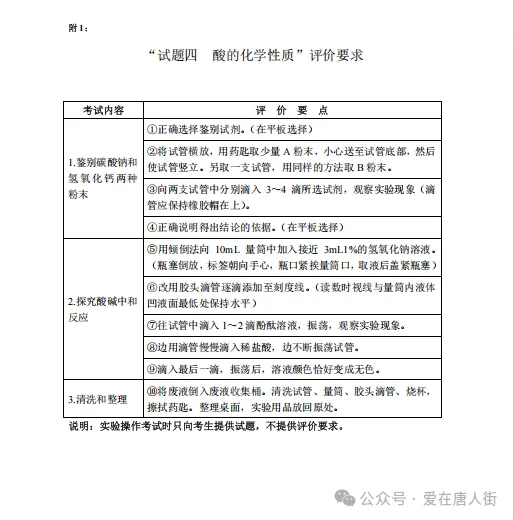 中考考生必看 | 2025年广州中考物化生实验操作考试范围 第32张