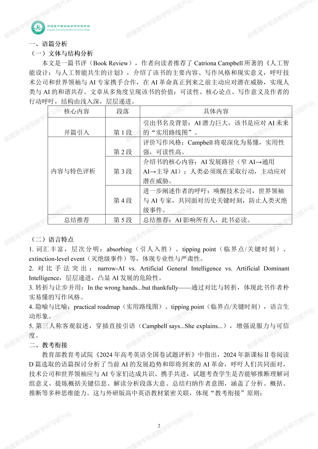 高考倒计时 29 天:真题深研・精准备考—2024年高考新课标Ⅱ卷D篇 第3张