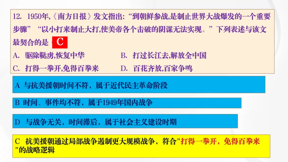 2026博文历史研究室重磅推出:中考历史题型解题方法+专项训练【考前30天打卡训练】 第19张