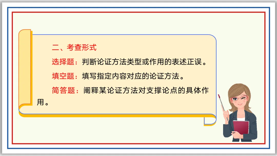 中考一轮22:论证方法、思路与结构 55张PPT 第15张