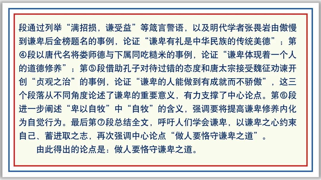 中考一轮22:论证方法、思路与结构 55张PPT 第50张