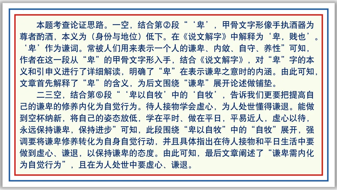 中考一轮22:论证方法、思路与结构 55张PPT 第53张