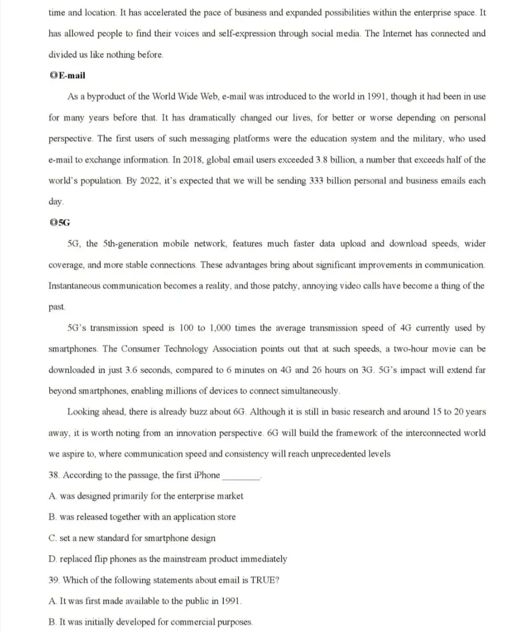 2026上海陆行中学高一英语下学期期中考(答案) 第10张