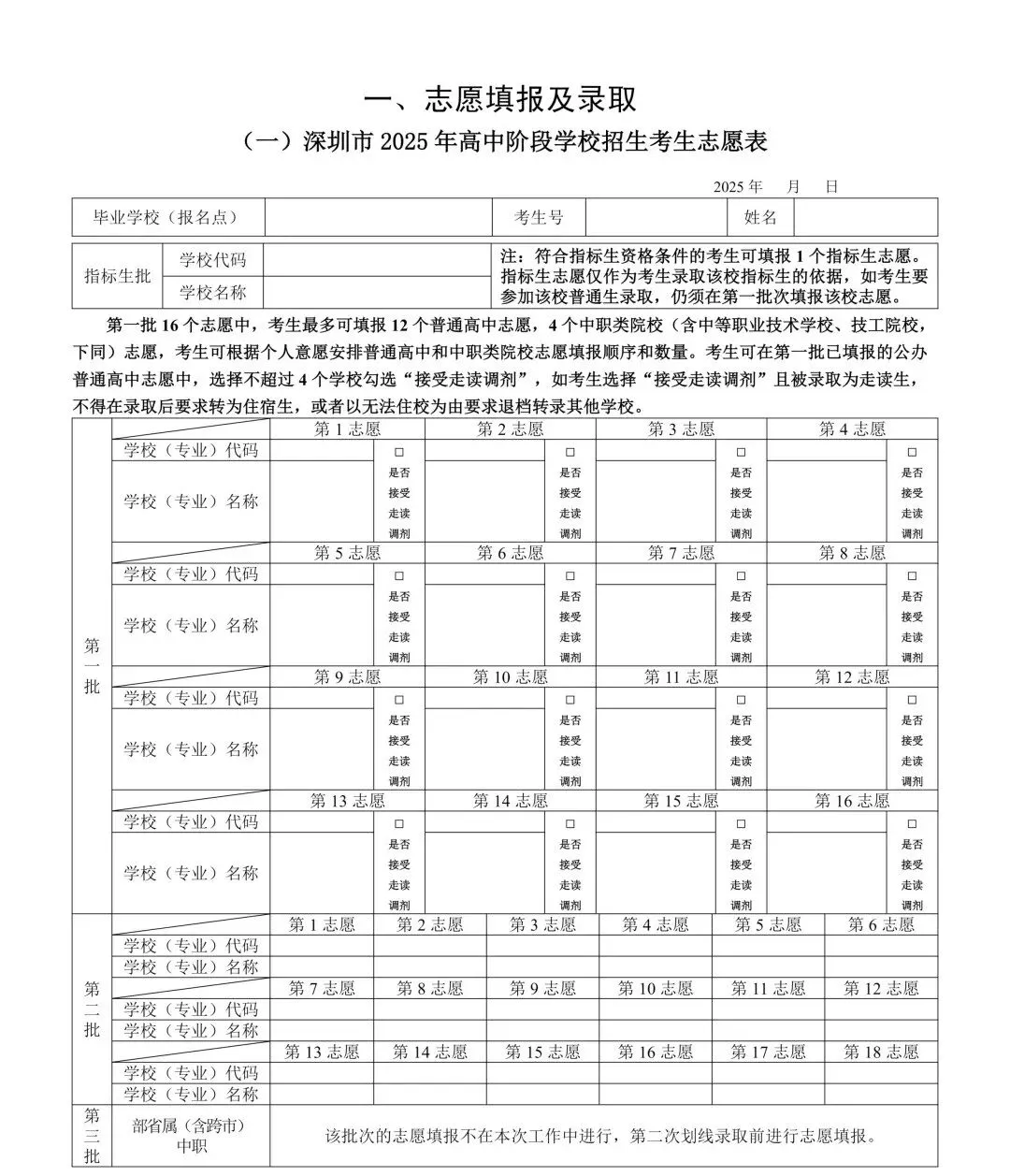 2026深圳中考志愿全攻略,家长照着填不踩雷 第1张