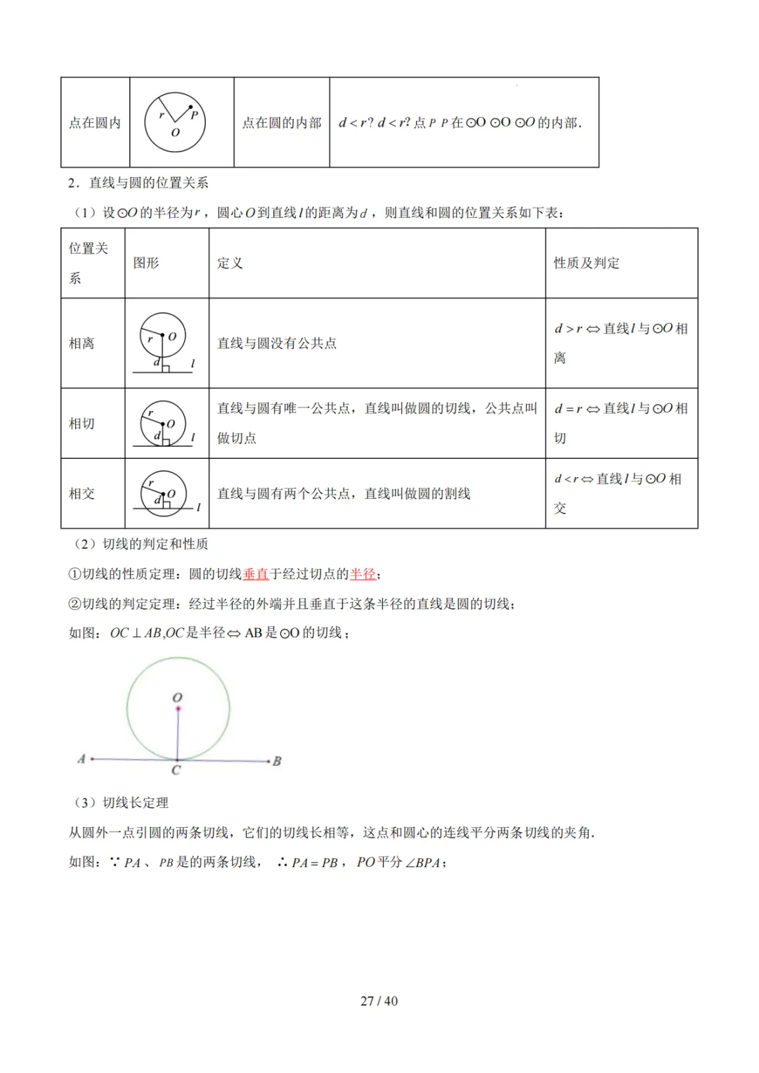 中考考前必背知识清单!每位中考生都要打印一份! 第27张