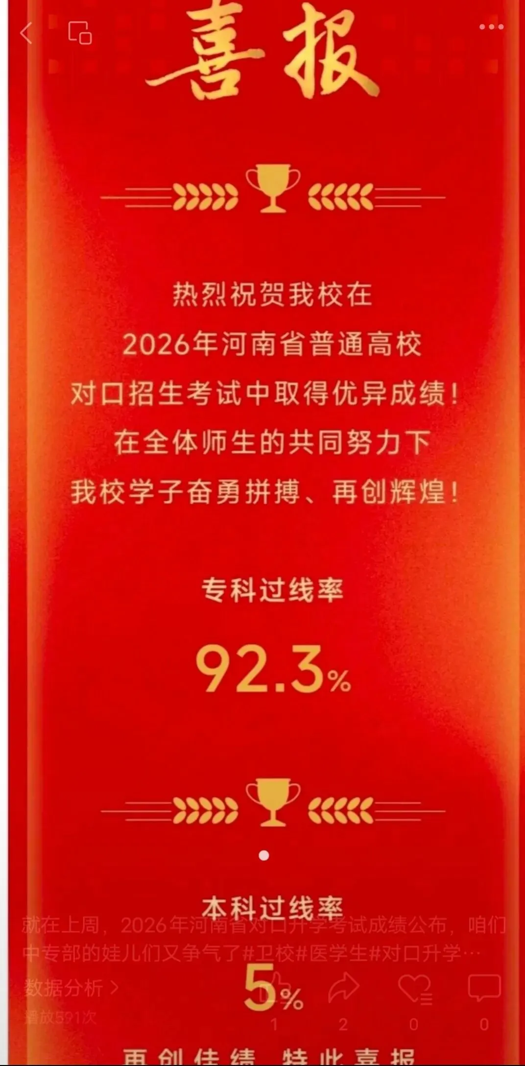 “中考分流”后怕被瞧不起?焦作这所医学院92.3%专科过线率,中专生照样逆袭! 第16张