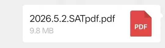 【最新】5月SAT机考亚太真题资料已整理,6月SAT考前绝佳练习资源(PDF可打印) 第1张