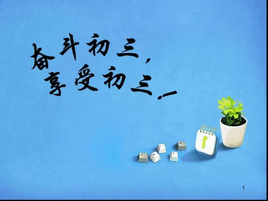 中考冲刺详细分段计划 第1张