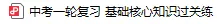 中考一轮复习 基础核心知识过关练 第1-10天(资料可下载) 第14张