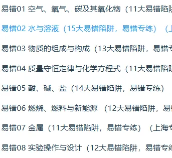 【最后冲刺试卷】2026年上海初三二模易错专题试卷 第1张