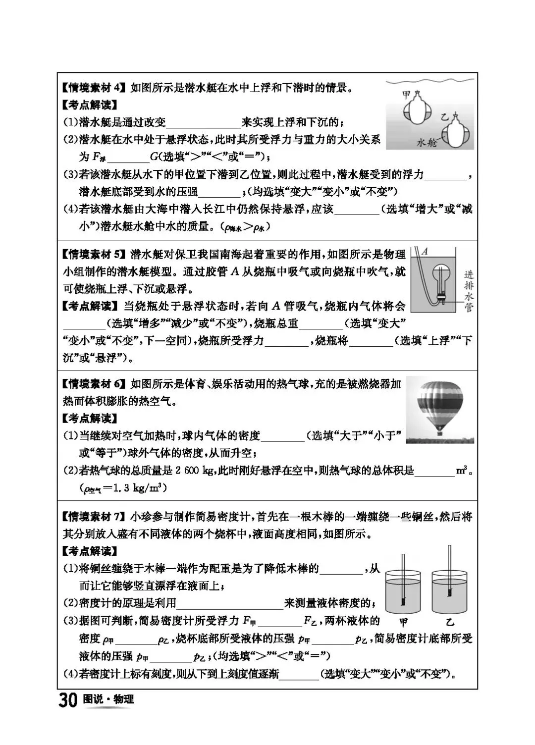 【中考物理】回归基础之教材图片解读 第33张