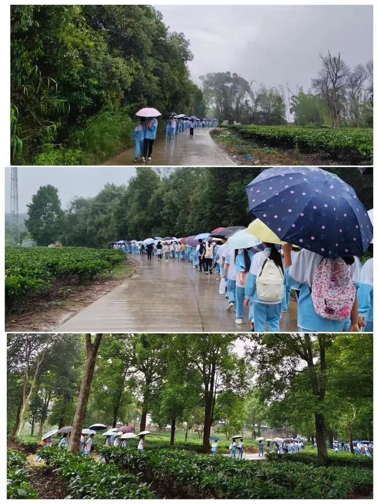 徒步砺心志 扬帆冲中考——民乐镇中学2026届学子青春出征 第3张