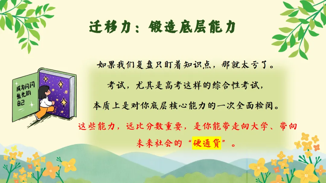 如何做好期中考后复盘总结?考后复盘与动力重构主题班会:质量分析复盘助力学生长远成长蜕变 第13张