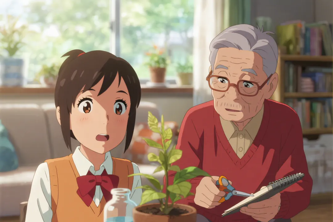 近五年中考语文作文:2023年扬州中考语文作文——《跨代组合》 第8张