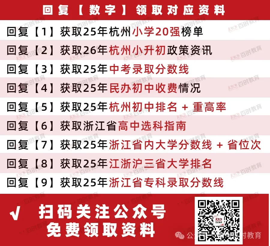 2026年杭州中考日程汇总整理!初三考生请注意! 第4张