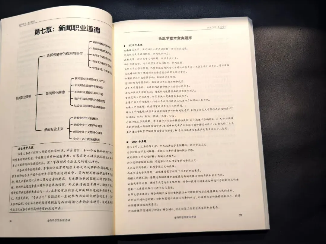 西南大学2027新传笔记上架!近12年真题+500道真题答案!参考书目重点全囊括! 第22张