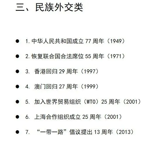 中考历史,这些历史事件时间节点你要知道 ! 第5张