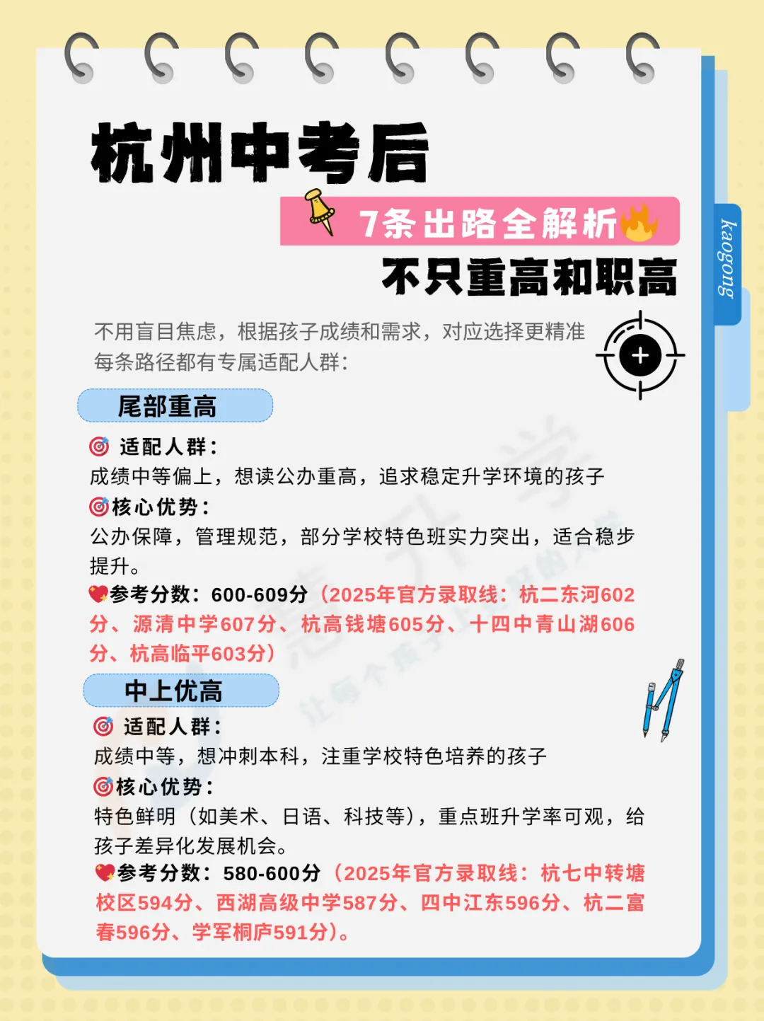 杭州中考后7条出路全解析!!不只重高和职高,家长必看避坑指南 第6张
