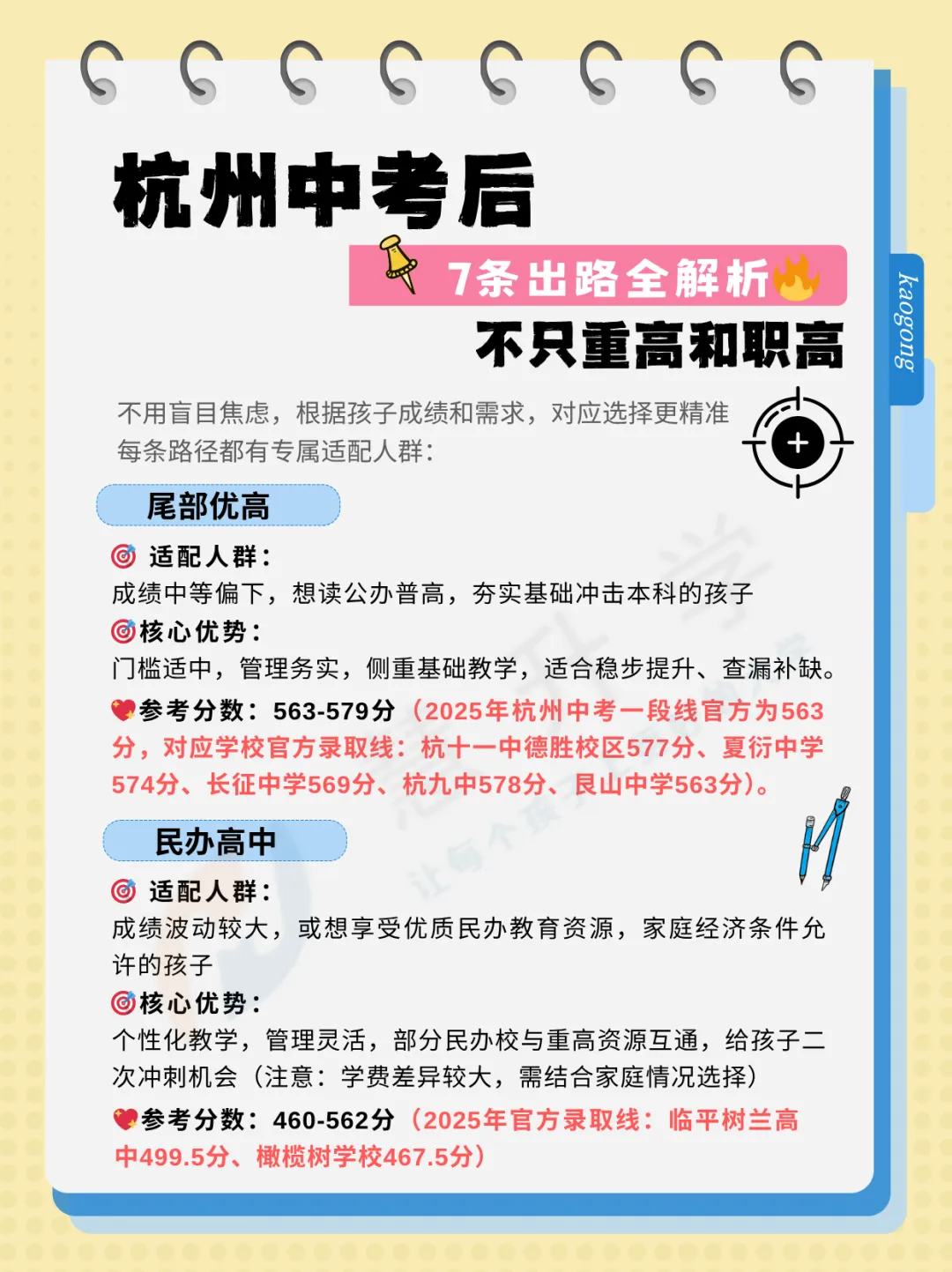 杭州中考后7条出路全解析!!不只重高和职高,家长必看避坑指南 第7张