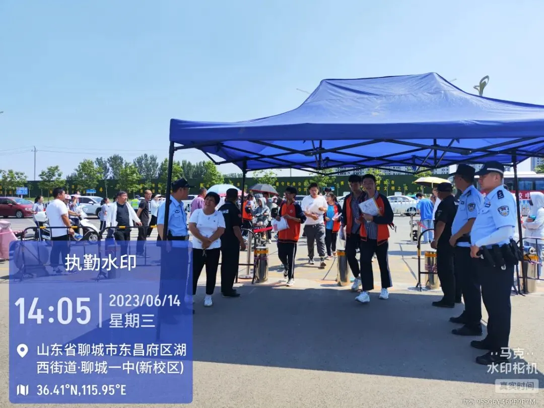 度假区公安分局:护航中考 再交圆满答卷 第4张