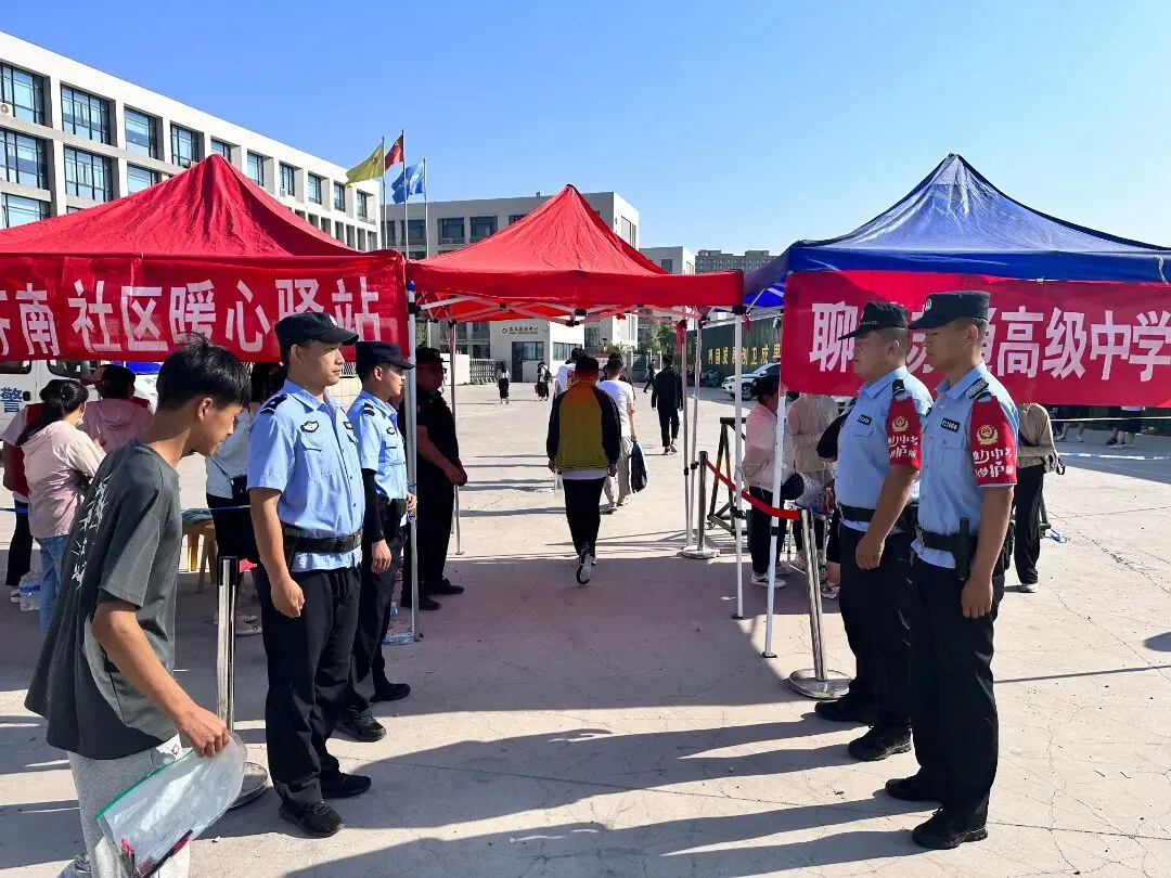 度假区公安分局:护航中考 再交圆满答卷 第5张