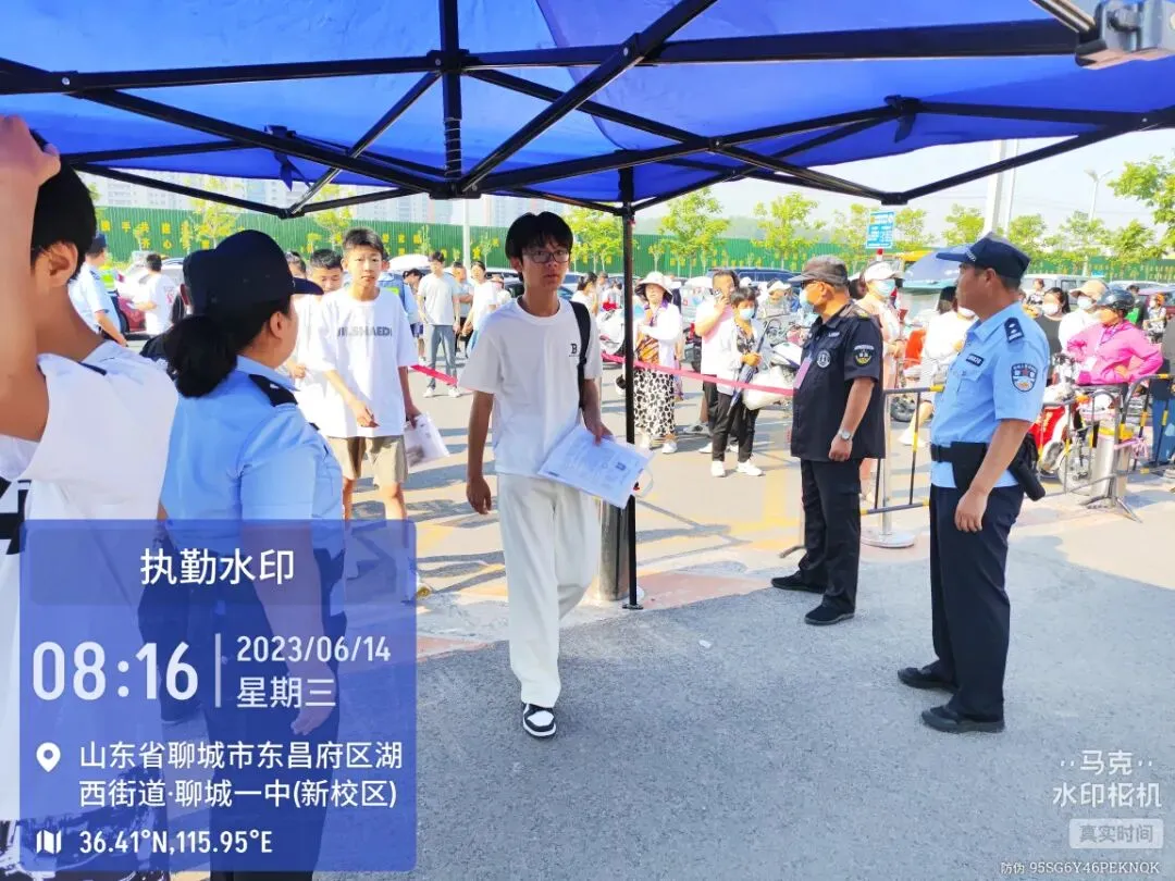 度假区公安分局:护航中考 再交圆满答卷 第7张