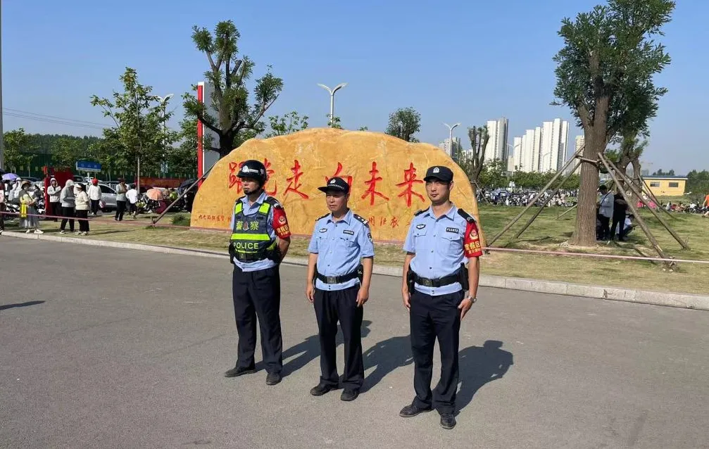 度假区公安分局:护航中考 再交圆满答卷 第9张