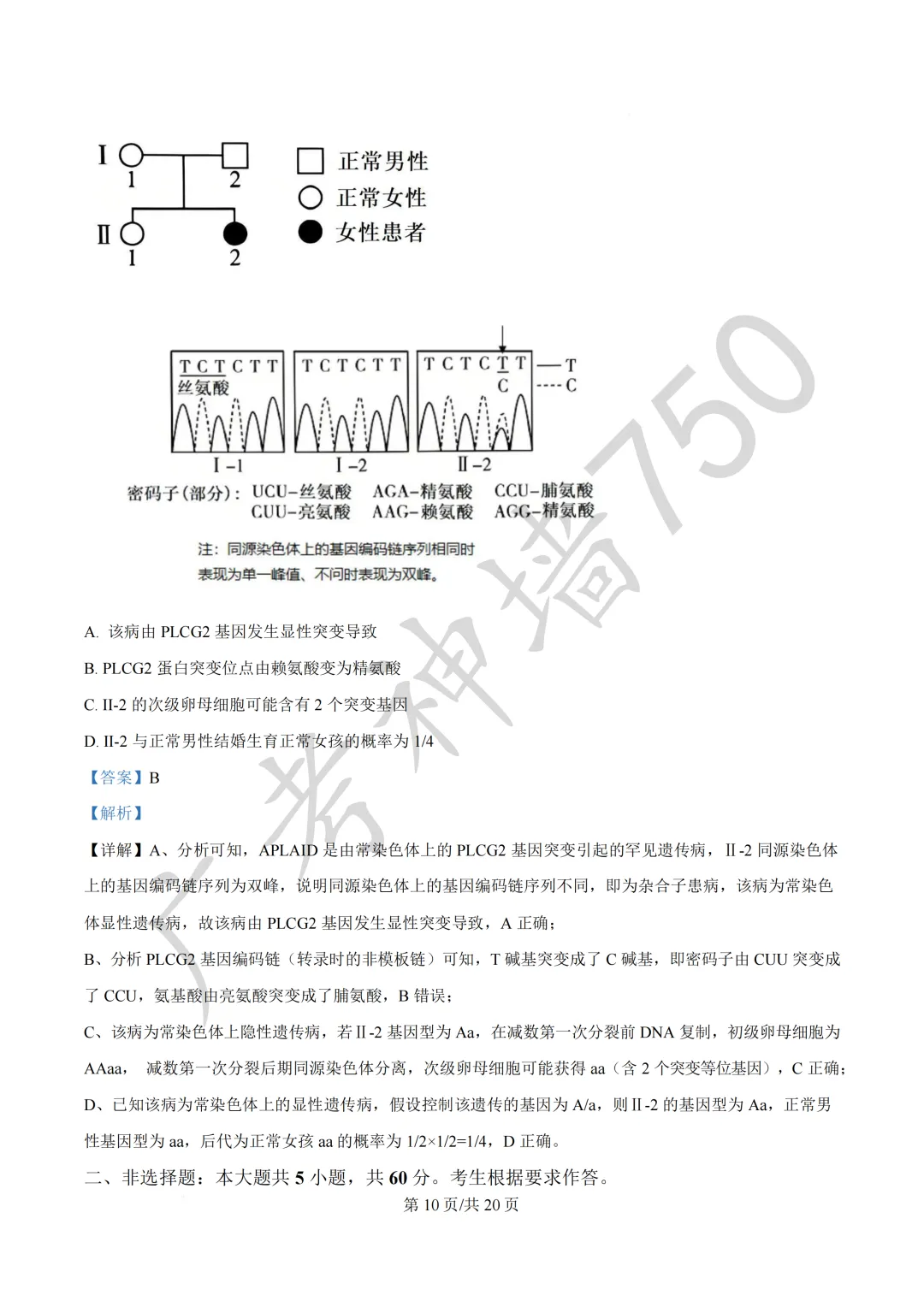 广东汕头市2026年普通高考第二次模拟考试试题 第223张