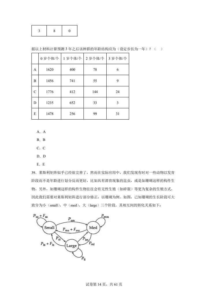 全网最难高中生物试卷,看你能考多少分! 第14张