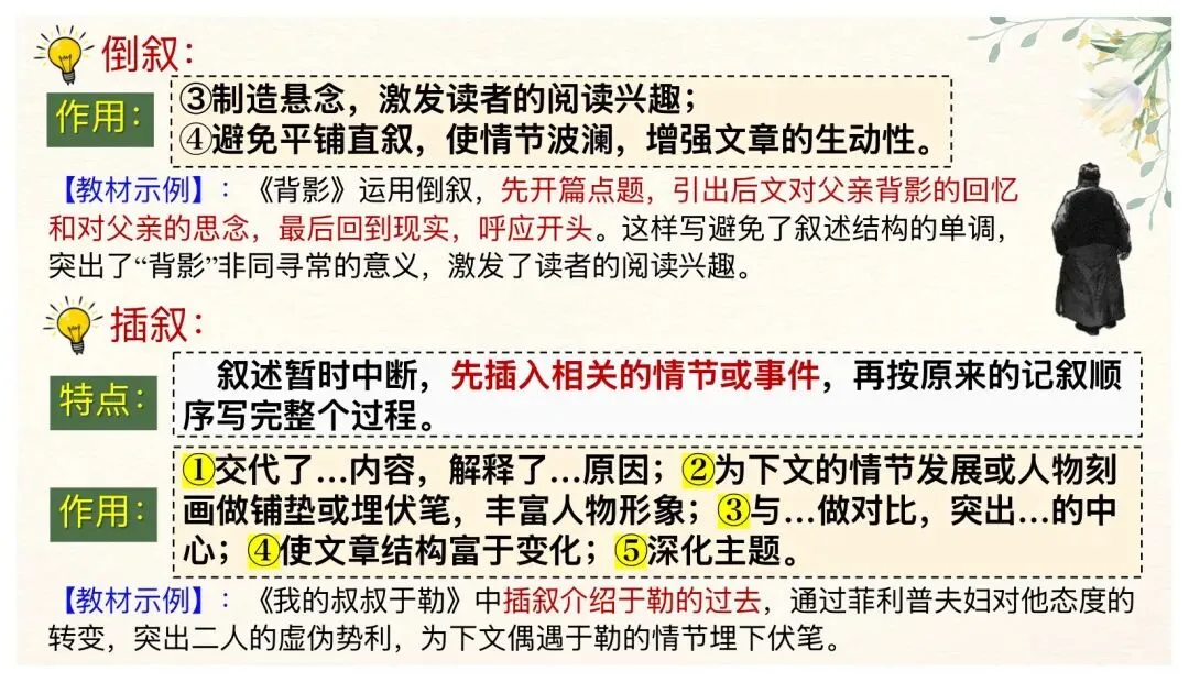 中考文学类文本阅读这样讲太赞了! 第16张
