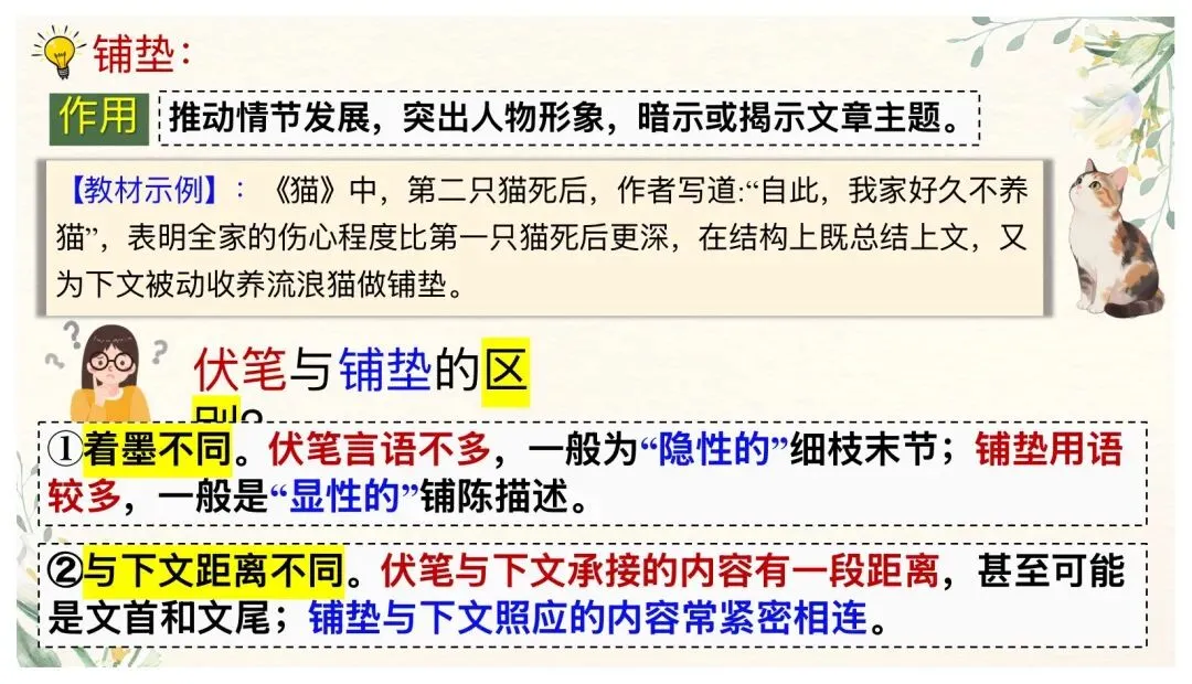 中考文学类文本阅读这样讲太赞了! 第37张