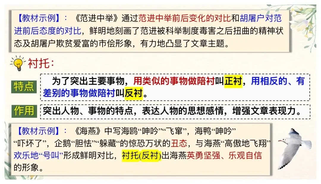 中考文学类文本阅读这样讲太赞了! 第39张