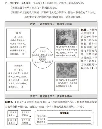 【中考新变化】历史篇-2026省调研卷与2025山西中考真题对比变化 第3张
