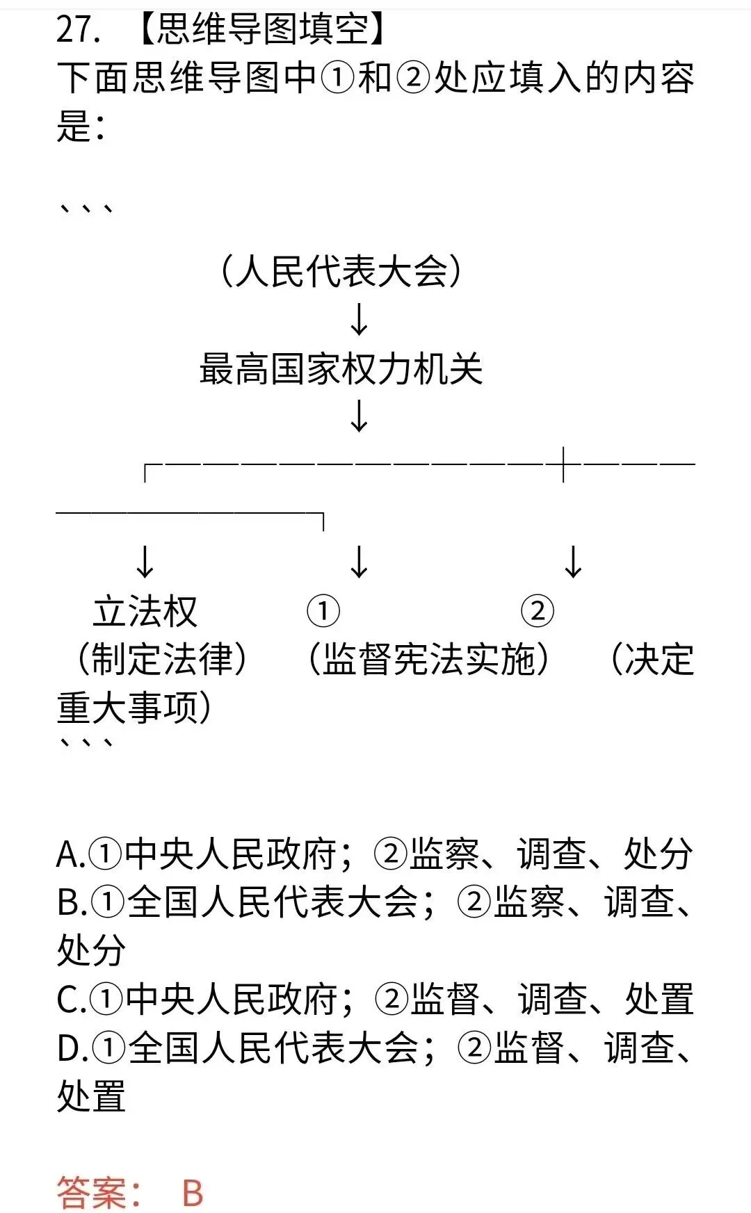 中考道德与法治创新型试题专项训练(41道含答案) 第10张