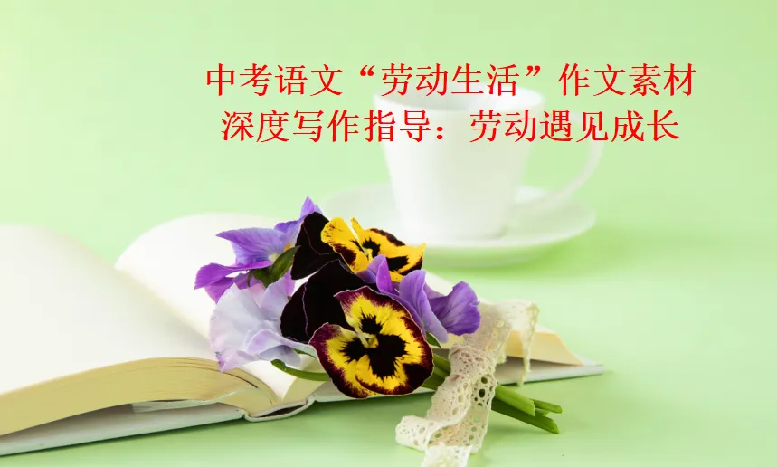 中考语文“劳动生活”作文素材深度写作指导:劳动遇见成长 第2张 中考语文“劳动生活”作文素材深度写作指导:劳动遇见成长 第2张