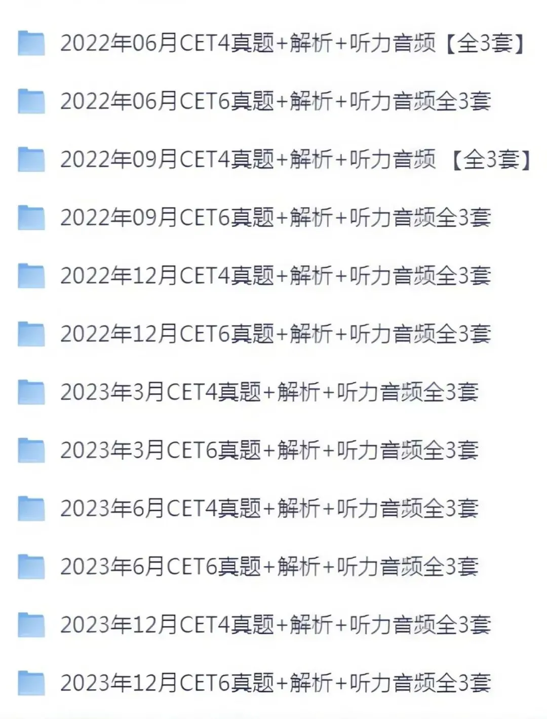 四六级历年真题(2015-2025) 第7张