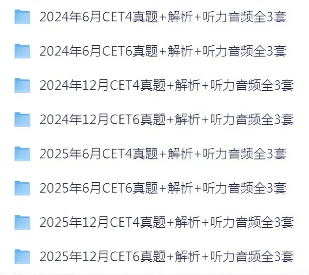 四六级历年真题(2015-2025) 第8张