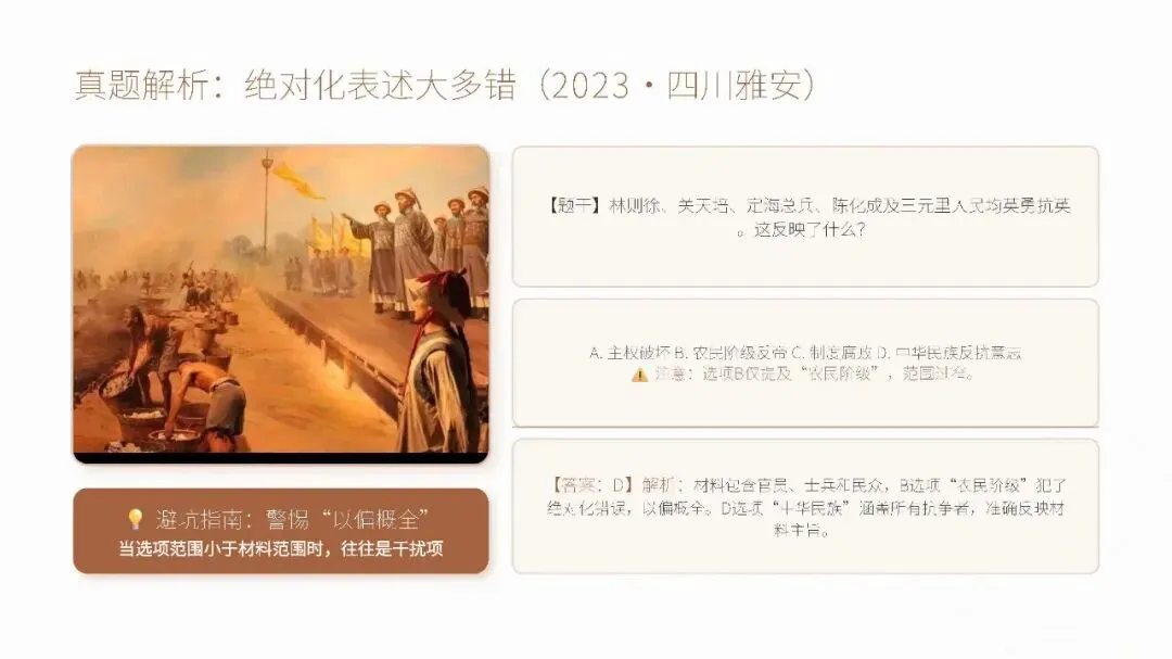 2026年 中考历史 选择题万能排除法课件 第9张 2026年 中考历史 选择题万能排除法课件 第9张
